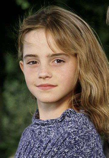 Emma Watson 2000 Harry Potter Cast Announcement Photoshoot Emma