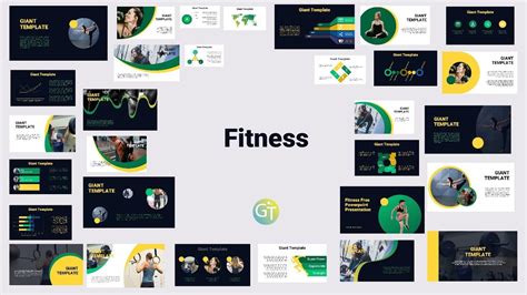 Fitness Free Powerpoint Template Youtube