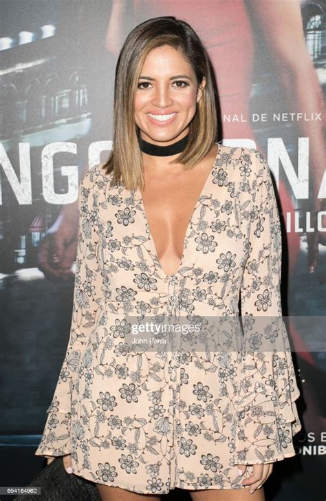 Pamela Silva Arrives At The Premiere Of Netflixs Ingobernable At