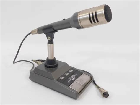 Yaesu Md 1 B8 Md 1b8 Vintage 8 Pin Ham Radio Desk Microphone Works