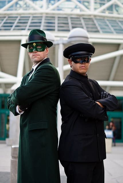Green Hornet And Kato By Sdoorly La Comikaze 2011 Via Flickr Dc