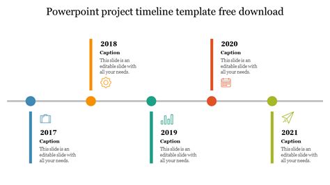 Business History Timeline Template Powerpoint Free Download