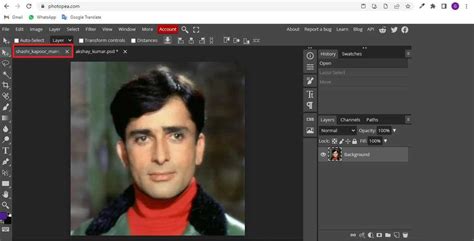 How To Change Face In Photopea Aguidehub