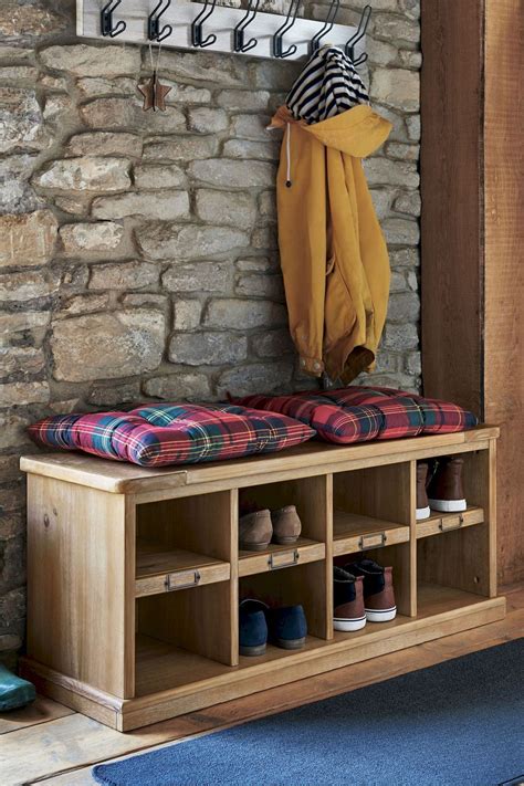 Maximizing Entryway Space With A Front Door Shoe Storage Bench Home