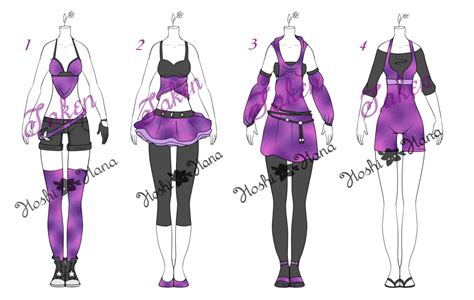 Hoshi Hana Adoptable Nebula Outfit Design 1 Sold By Hoshi Hana On