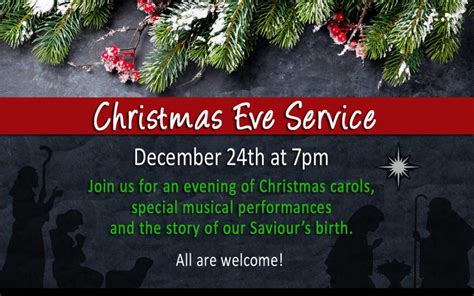 Christmas Eve Service Elim Christian Fellowship