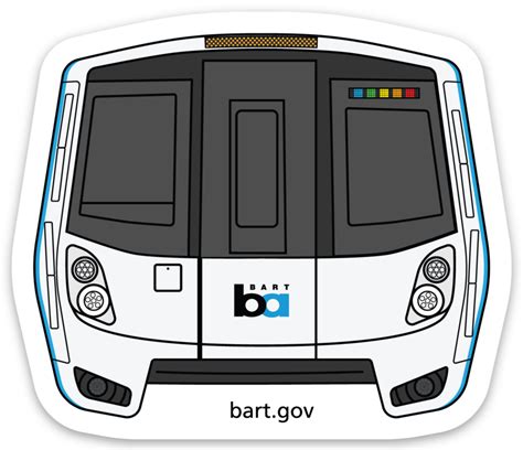 BART Sticker Fleet Of The Future Railgoods