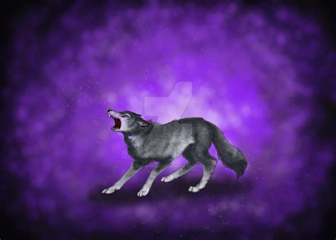 Angry Wolf Coloured By The Arkadian On Deviantart