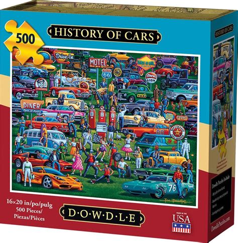 History Of Cars Jigsaw Puzzle History Car Wall Art Great Ts