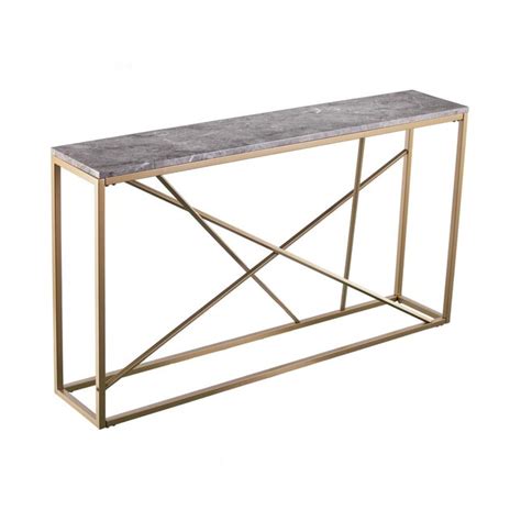 Boston Loft Furnishings Annie Modern Gray Console Table In The Console