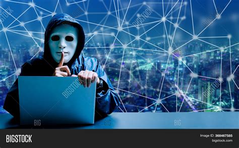 Anonymous Computer Image And Photo Free Trial Bigstock