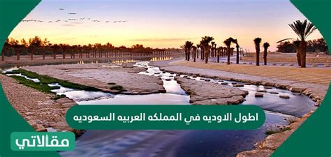 استعلام عن إنتاج المملكة من المياه. اطول الاوديه في المملكه العربيه السعوديه | سواح هوست