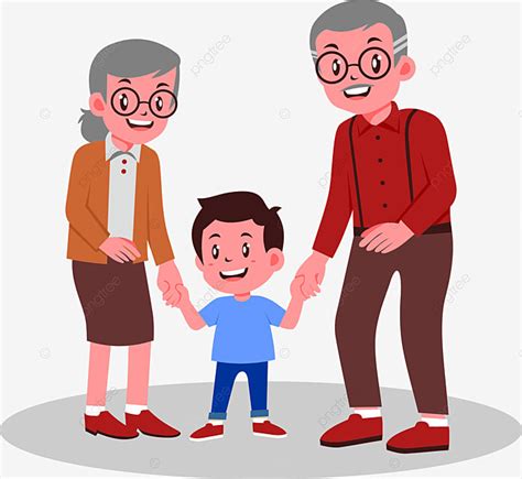 Gambar Keluarga Bahagia Kakek Dan Cucu Keluarga Keluarga Bahagia