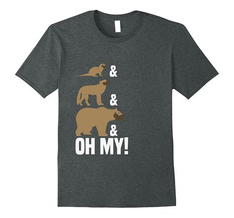 Otter Wolf Bear Oh My Gay Slang Lgbt Pride T Shirt Bn Banazatee