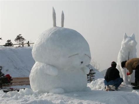Pin By Sam On More Snow Sculptures Kawaii Kawaii Japan