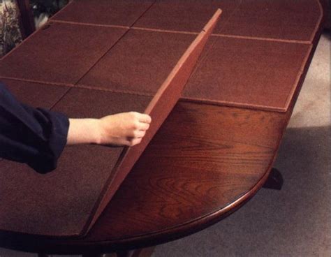 These things also tend to linger because if you've got both a dining room table and kitchen table (i know not everyone does) you don't have to. Table Pads for Your Dining Table - DesignWalls.com