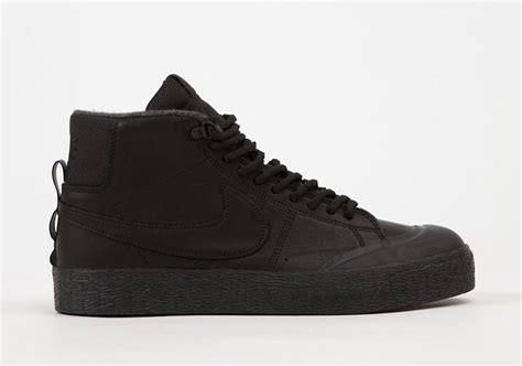 Nike Sb Blazer Mid Xt Bota Shoes Black Sneakerfiles