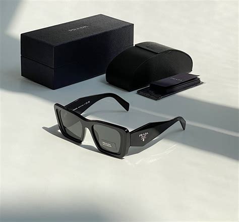 Vintage New Prada 2022 Symbole Sunglasses Spr 08y Grailed