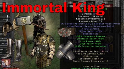 How To Get The Immortal King Set In Diablo 3 Weragirls