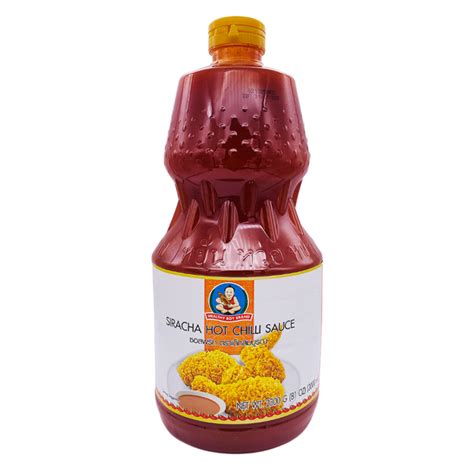 Thai Sriracha Chilli Sauce Large 2 Ltr Bottle By Healthy Boy Thai Food Online Authentic