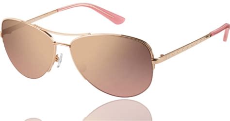 Juicy Couture Gold Rose Aviator Sunglasses Only 25 Shipped