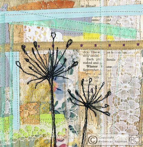 Mixed Media Textiles Using Vintage And Recycled Fabric With Free