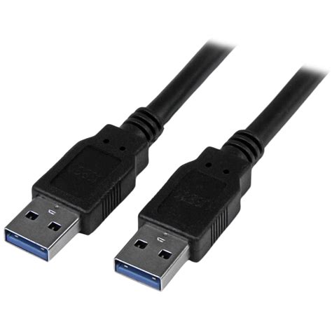 6ft Black Superspeed Usb 30 Cable Aa Usb 30 Cables