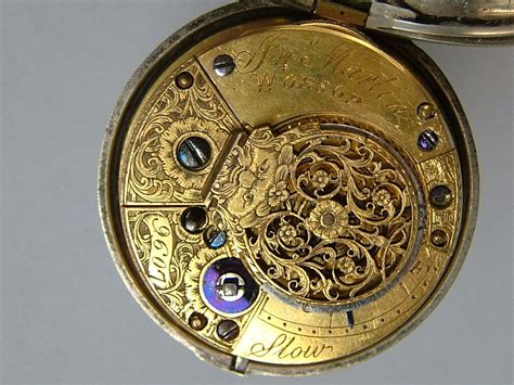 Antiques Atlas - English Verge Fusee Pocket Watch, Worsop