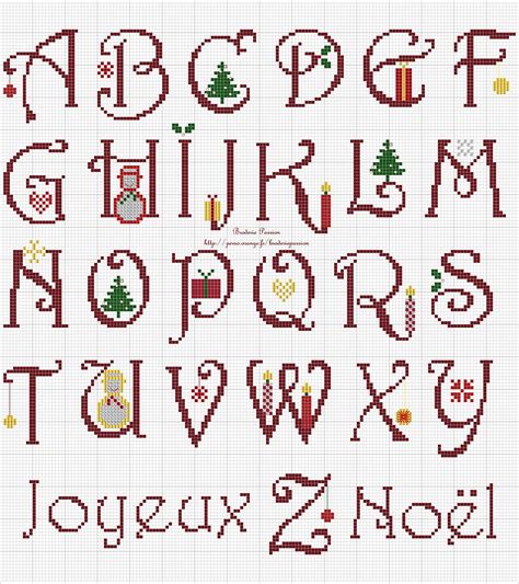 it would be nice to personalise a stocking with these christmas cross stitch alphabet cross