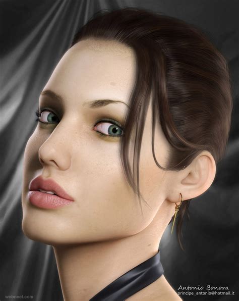 25 beautiful and realistic 3d character designs examples around the world