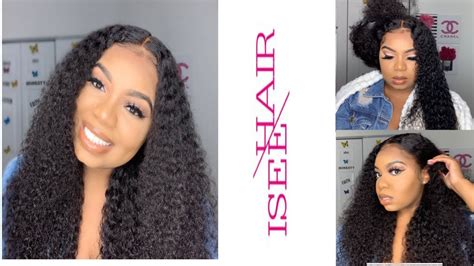 Aliexpress Wig ‼️ Isee Hair Mongolian Kinky Curly Youtube