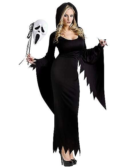 Scream Ghost Face Gown Adult Womens Costume