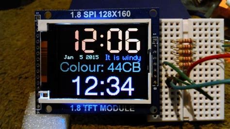 Arduino Tft Display And Font Library Arduino Arduino Display