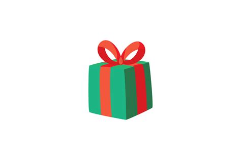 Christmas Present T Box Asset Vector Gráfico Por Wiwasatastudio