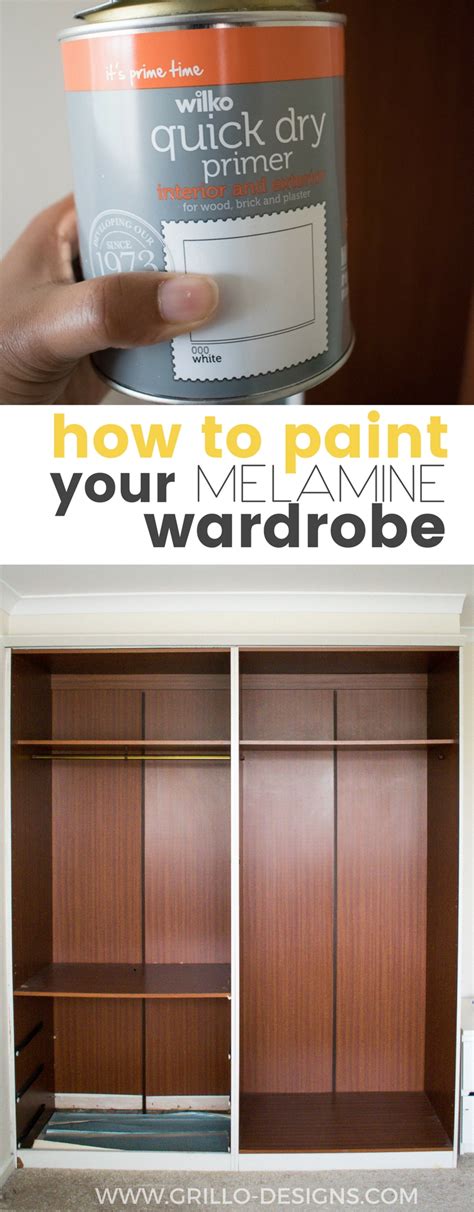Now it's time to apply our paint! How To Paint Melamine Wood - and live to tell the tale ...