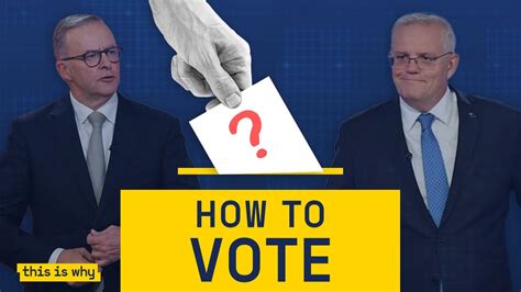 How To Vote In The Australian Federal Election Explained Youtube