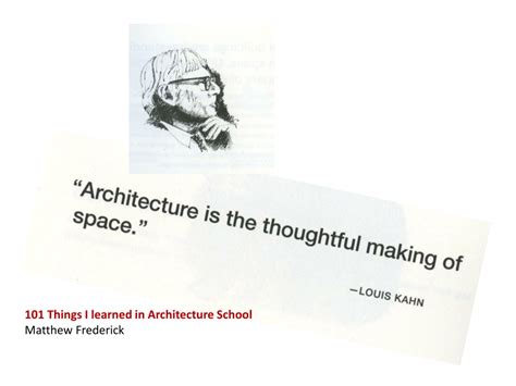 Ppt 101 Things I Learned In Architecture School Matthew Frederick