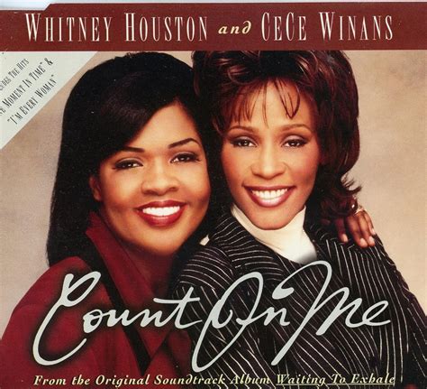 Whitney Houston Cece Winans Count On Me Cd Single Importado Cd2 Waiting