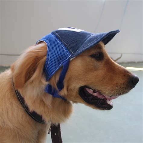 Buy Breathable Baseball Dog Caps Pet Dog Hats Large