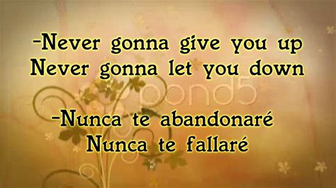 Rick astley whenever you need somebody never gonna give you up. Never Gonna Give You Up-Rick Astley (letra & traducción ...