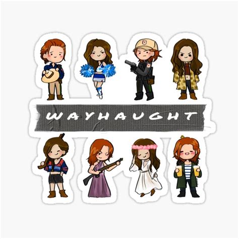 Wayhaught Duck Tape Sticker For Sale By Nonsuchthefirst Redbubble