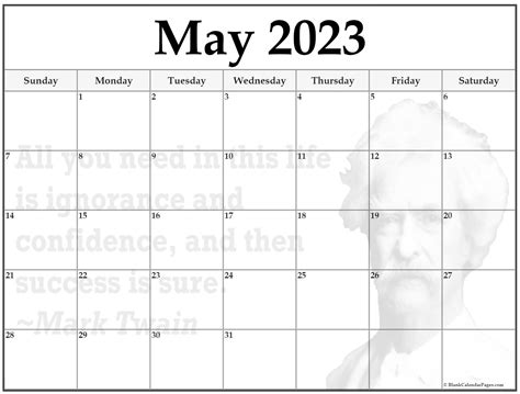 24 May 2023 Quote Calendars