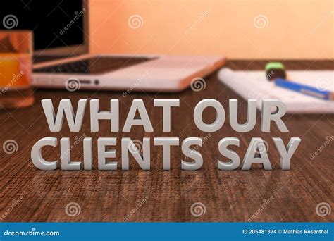 What Our Clients Say Stock Illustration Illustration Of Testimonials