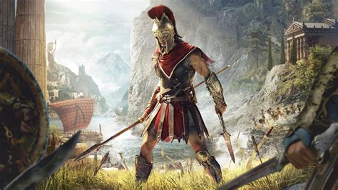 Spartan Assassin S Creed Odyssey X Wallpaper Teahub Io