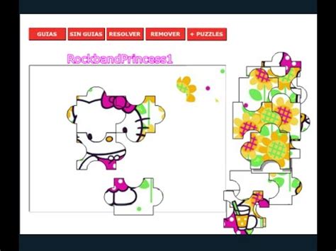 Choose the level of difficulty by changing the number of pieces. Hello Kitty Puzzle Games Free Online - YouTube