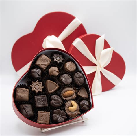 Valentines Day Chocolates In A Beautiful Heart Box Ts From Colorado