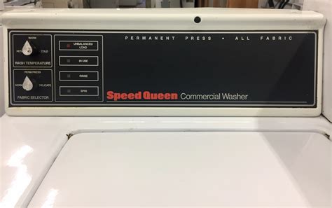 Speed Queen Commercial Top Load Washer Ysj Inc