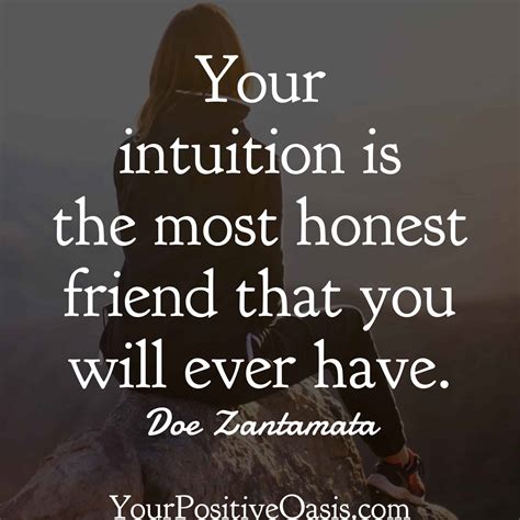 Trusting Your Intuition Quotes