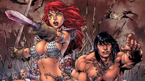 Red Sonja And Conan Wallpaper By Vampirewiccan On Deviantart