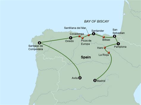 Stepmap Northern Spain2015 Landkarte Für Spain